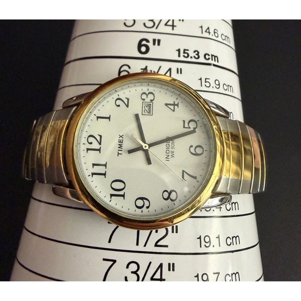 Timex Watch Indiglo T2H311 Stainless Steel Band